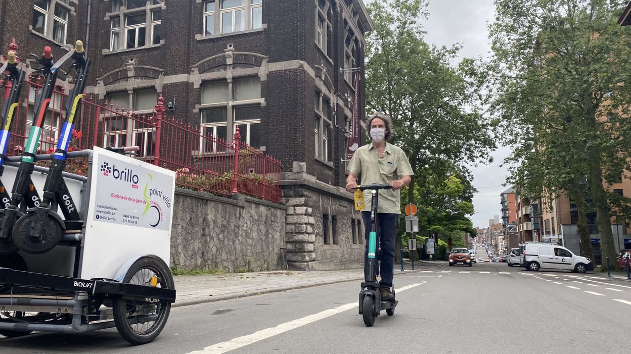 Cent cinquante trottinettes électriques partagées disponibles à Dinant