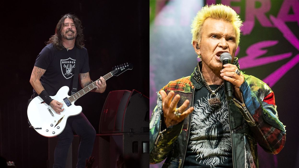 Les Foo Fighters Et Billy Idol Reprennent Pretty Vacant Des Sex