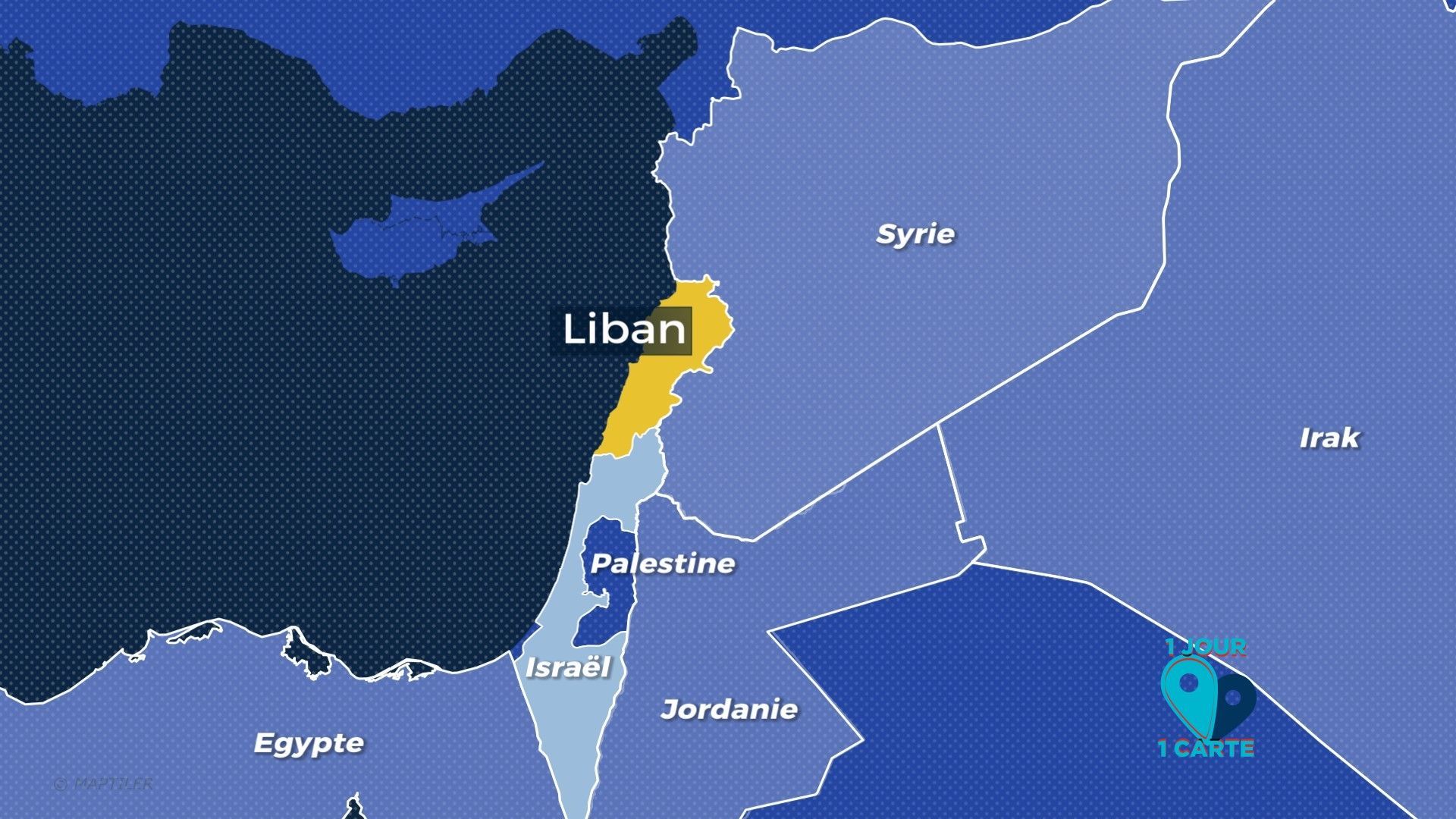 Un Jour Une Carte Tant De Belles Choses Pourtant Dans Ce Liban