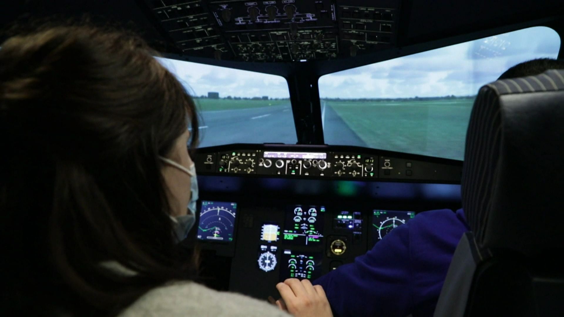 Des infirmières pilotent un avion une solution pour gérer le stress