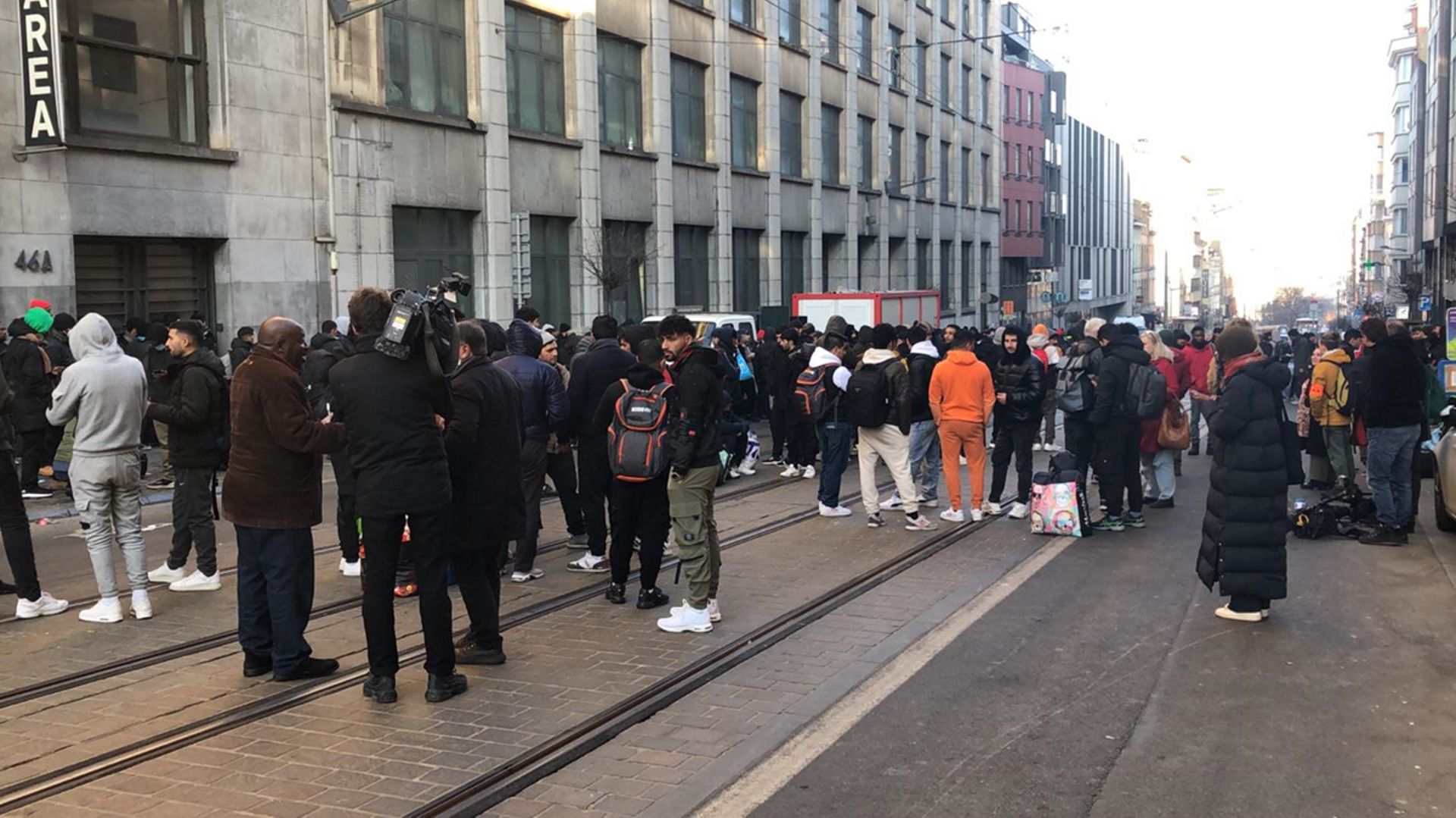 Crise De L Accueil Vacuation Du Squat De La Rue Des Palais Les