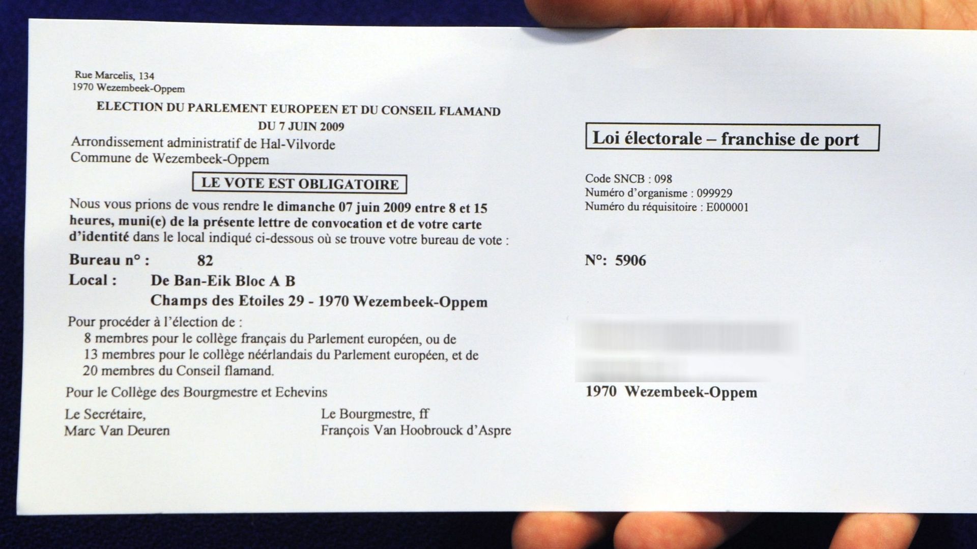 Vous n avez pas reçu votre convocation électorale Vous n êtes pas seul