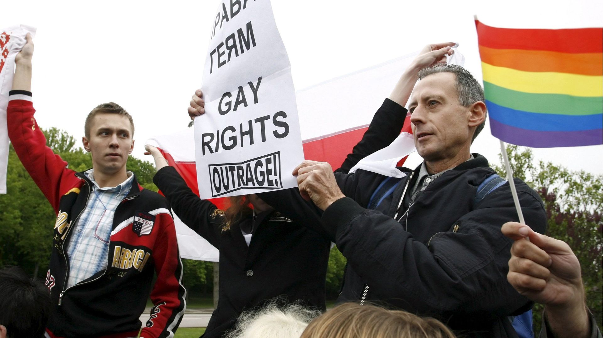 Russie Une Gay Pride Slave Aura Lieu Malgr L Interdiction Rtbf Actus