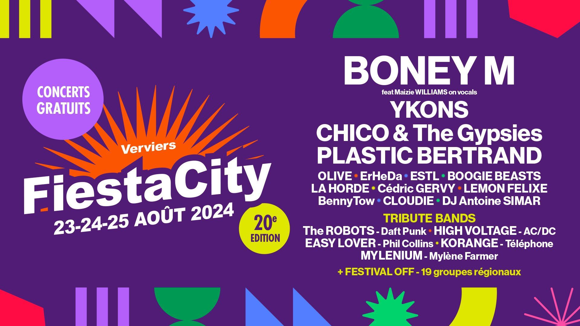 FiestaCity ne manquez pas la 20e édition du festival familial et