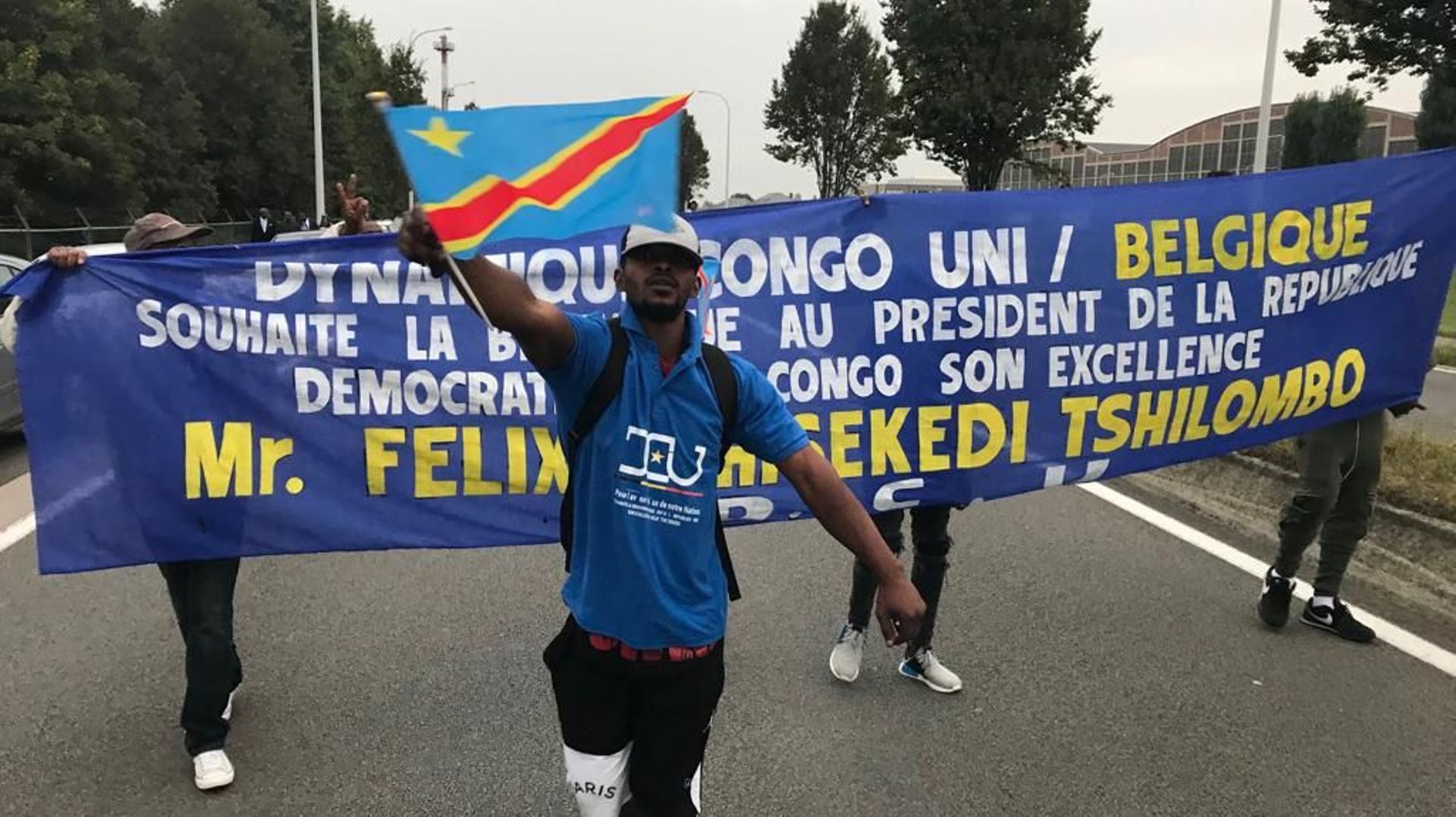 Le Pr Sident Congolais F Lix Tshisekedi Est Arriv En Belgique Pour Sa