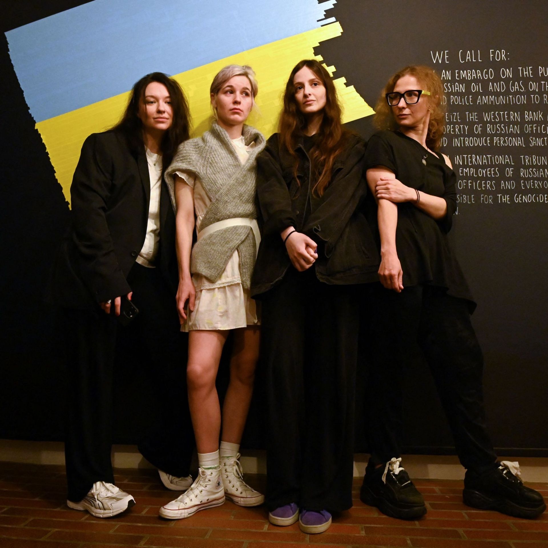 Danemark L Uvre Des Pussy Riot Expos E Pour La Premi Re Fois Au