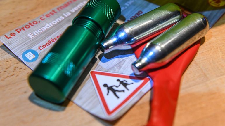 Le gouvernement néerlandais propose l'interdiction du protoxyde d'azote