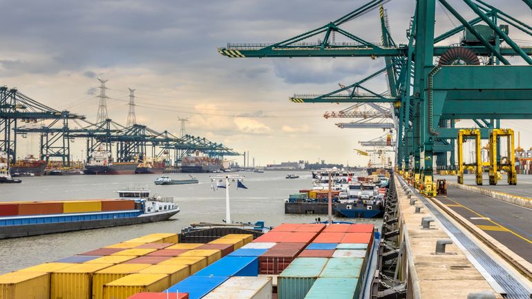 En 2020, le trafic de marchandises a reculé au Port d'Anvers, mais les conteneurs ont sauvé le bilan économique du port