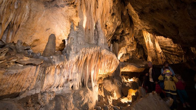 Une stalagmite des grottes de Han montre des hivers plus secs et des étés plus chauds dès le 20e siècle