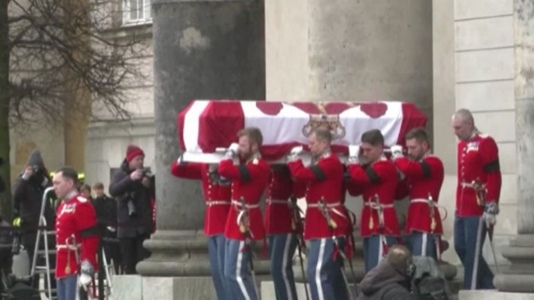 Danemark: les funérailles du prince Henrik ont eu lieu ce matin