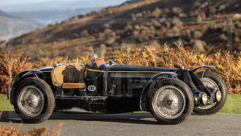 La Bugatti du roi Léopold III vendue pour un montant record de 10,7 millions d'euros