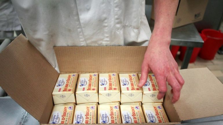 Le consommateur français commence à faire les frais d'une pénurie de beurre