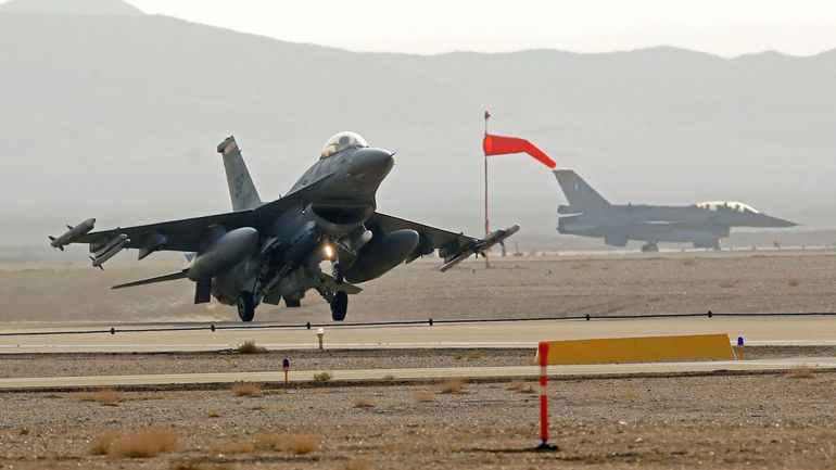 Les F-16 belges ont intercepté 32 avions russes dans l'espace aérien balte