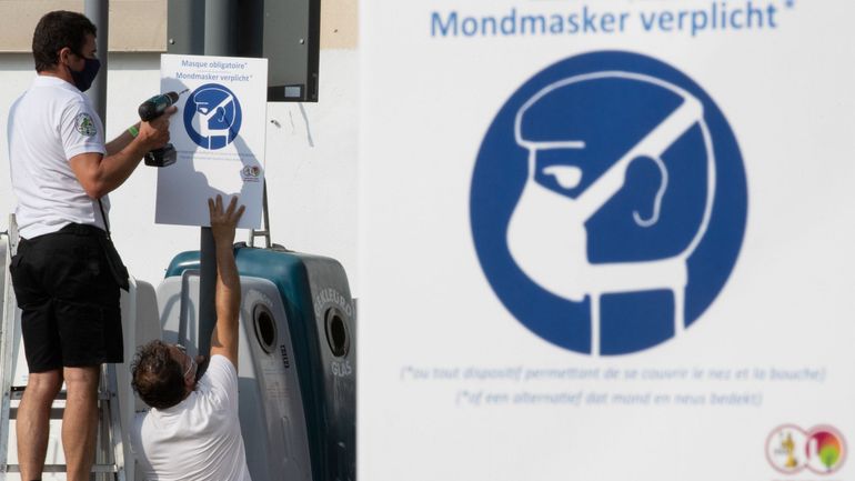 Coronavirus en Belgique : le Conseil d'Etat rejette une demande pour annuler l'obligation du port du masque à Bruxelles