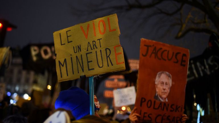 Polanski: manifestation et incidents avant la cérémonie des César à Paris