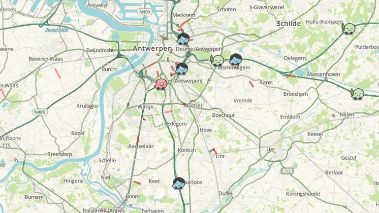 Un simple pneu crevé sur un camion provoque des kilomètres de bouchons sur l'A12