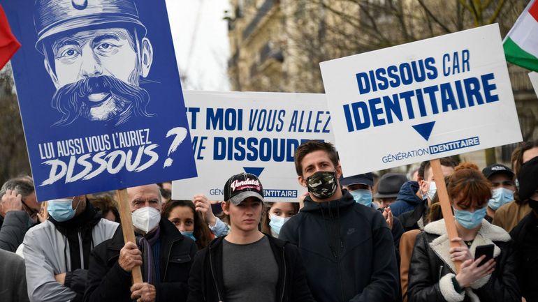 France: le groupe d'extrême droite anti-migrants Génération identitaire dissous