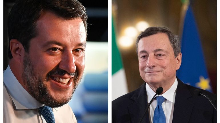 Crise politique en Italie : Matteo Salvini envisage de soutenir la coalition de 