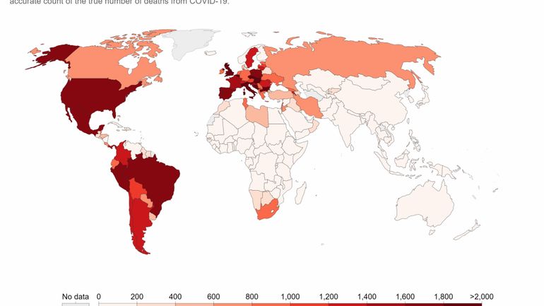 Le Covid-19 a provoqué plus de 3 millions de morts dans le monde: quels sont les pays les plus endeuillés?