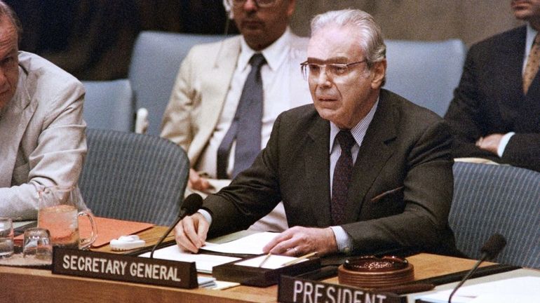 Centenaire, l'ex-secrétaire général de l'ONU Javier Perez de Cuellar est décédé