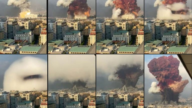 Explosions de Beyrouth : seize personnes placées en garde à vue