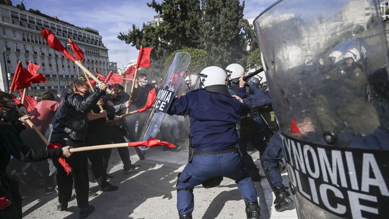 Grèce : incidents lors d'une manifestation contre la création d'une police universitaire
