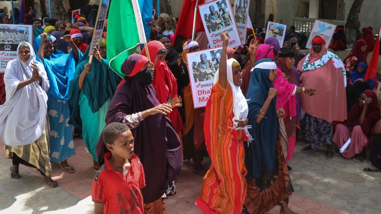 Somalie: des milliers de manifestants à Mogadiscio pour réclamer la fin des attaques terroristes