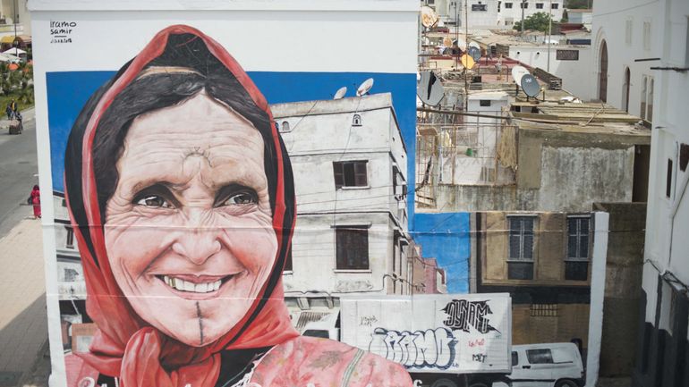 Les murs de Rabat prennent vie avec le street art, 