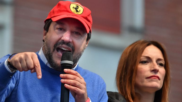 Elections en Italie: Salvini, le patron de l'extrême droite, rêve d'un come-back fracassant