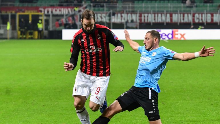 Dudelange croit à l'exploit à San Siro avant de s'écrouler