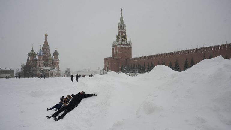 Hiver en Russie : les plus importantes chutes de neige à Moscou en 8 ans