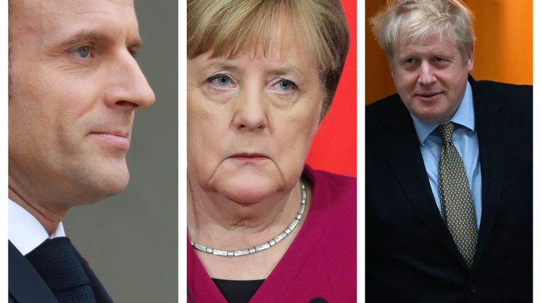 Merkel, Macron et Johnson appellent l'Iran à 