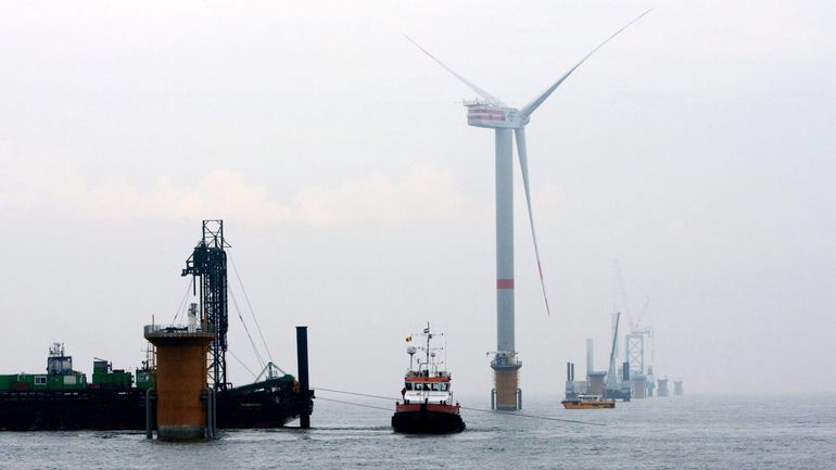 Ostende : le parc éolien Seamade est terminé