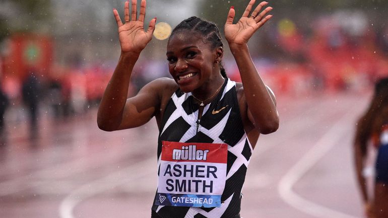 Diamond League : Asher-Smith domine Richardson sous la pluie de Gateshead