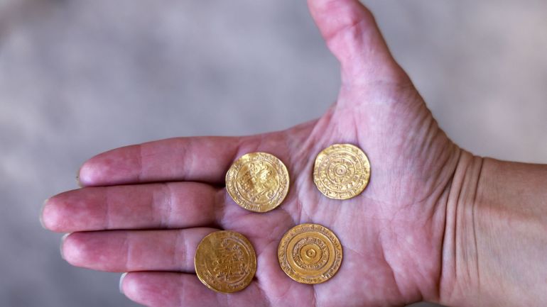 Découverte rare d'anciennes pièces d'or dans la Vieille ville de Jérusalem