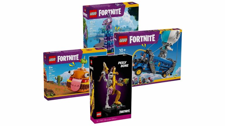 Lego D Voile Quatre Sets Inspir S Du Jeu Vid O Fortnite Rtbf Actus