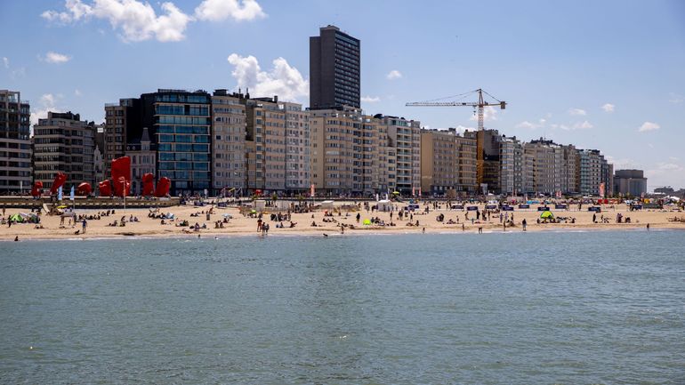 Les trois plages principales d'Ostende affichent quasiment complet ce vendredi