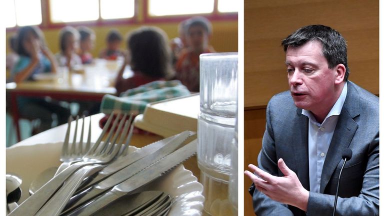 Repas gratuits à l'école: Frédéric Daerden plaide pour une multiplication par quatre des budgets de la FWB