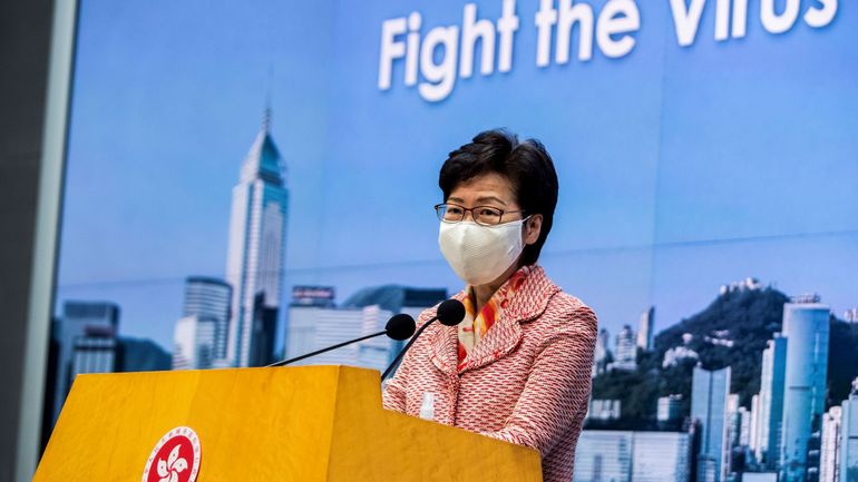 Hong Kong : Washington met de nouveau à l'index la dirigeante Carrie Lam