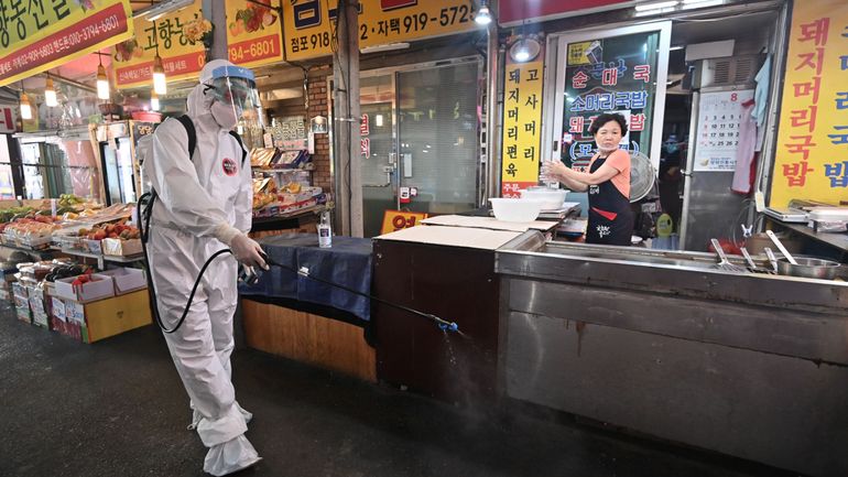 Coronavirus en Corée du Sud : plus forte augmentation de contaminations depuis mars
