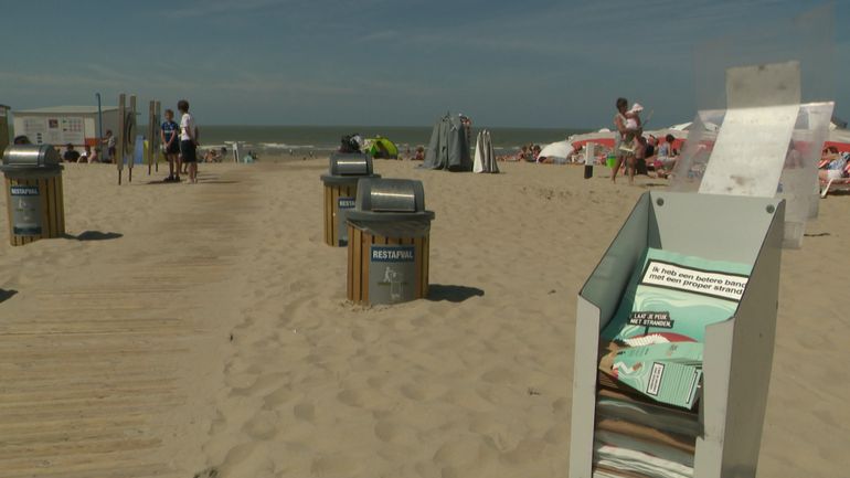Côte belge: sensibilisation pour des plages encore plus propres