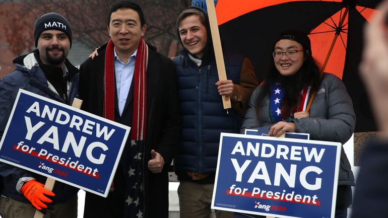 L'entrepreneur Andrew Yang candidat à la mairie de New York
