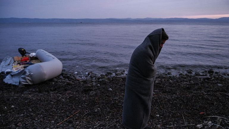Grèce : 96 migrants rescapés en mer Egée