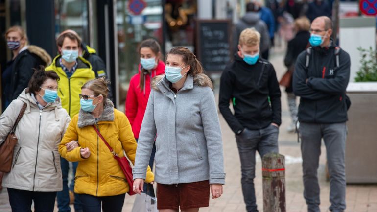 Coronavirus : obligation du port du masque pendant les vacances de printemps à Nieuport