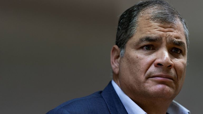 Equateur : suspension du parti de l'ex-président Rafael Correa, en exil en Belgique