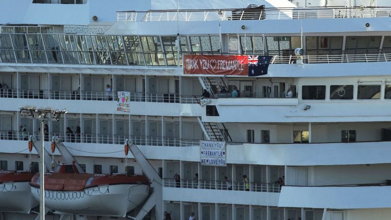 Coronavirus en Australie : neuf mille membres d'équipage de bateaux de croisière dépistés