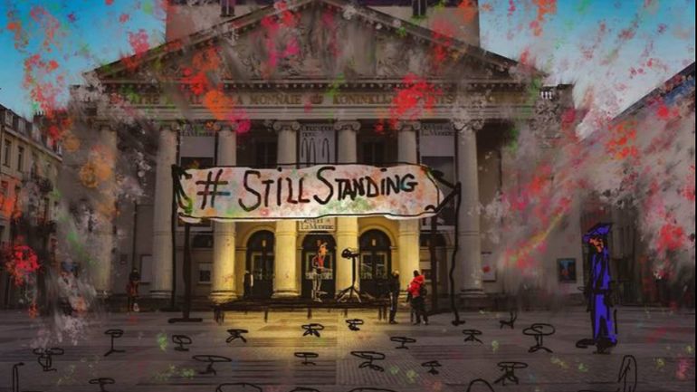 #StillStanding For Culture : les artistes se mobilisent, 300 actions dans 100 villes dans toute la Belgique
