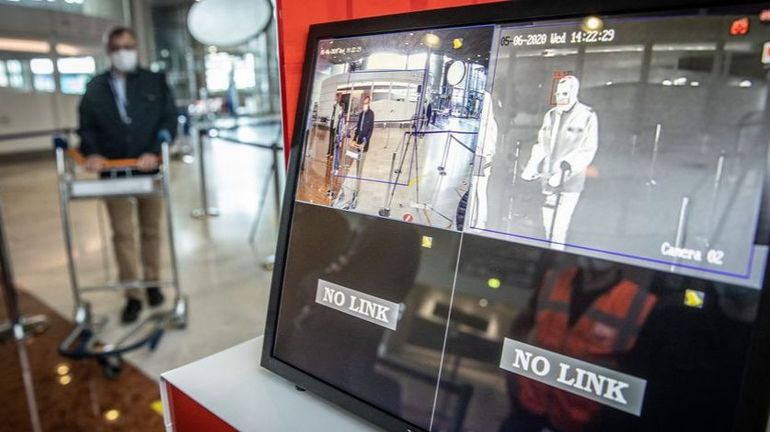 Des caméras thermiques pour scanner les passagers à l'aéroport de Charleroi