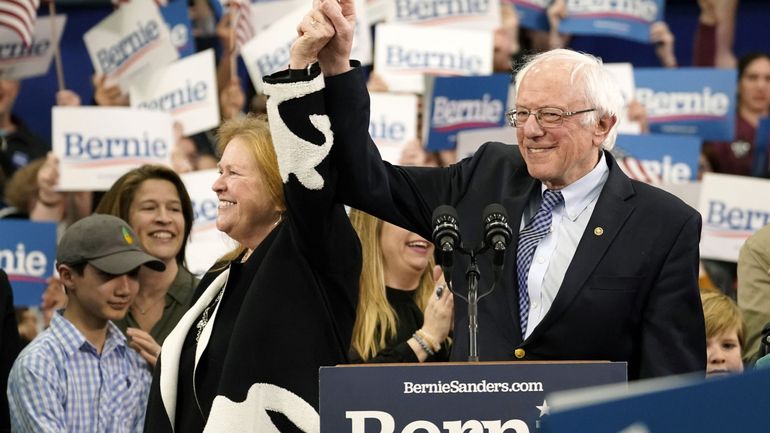 Présidentielle 2020 aux Etats-Unis: Sanders fait part de sa victoire au New Hampshire