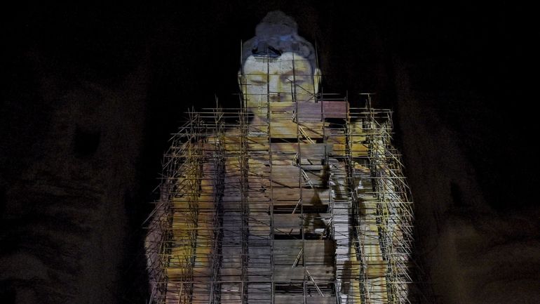 Afghanistan : un des Bouddhas de Bamiyan de retour en 3D